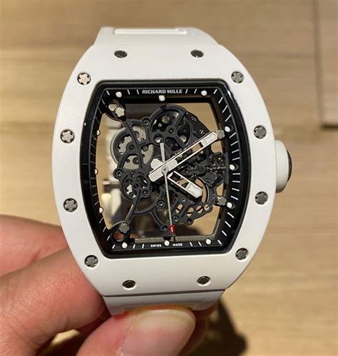 richard mille watch rm 055 price|richard mille bubba watson white.